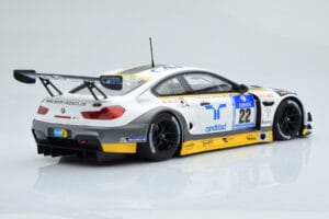 BMW M6 GT3 Rowe Racing #98 A. Graf / R. Westbrook / N. Catsburg / N. Paltalla 24 Hours of Nurburgring 2016 Minichamps 1:18 15 — kuva 2 / 6