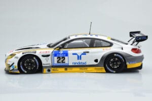 BMW M6 GT3 Rowe Racing #98 A. Graf / R. Westbrook / N. Catsburg / N. Paltalla 24 Hours of Nurburgring 2016 Minichamps 1:18 15 — kuva 3 / 6