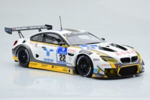 BMW M6 GT3 Rowe Racing #98 A. Graf / R. Westbrook / N. Catsburg / N. Paltalla 24 Hours of Nurburgring 2016 Minichamps 1:18 15 — kuva 4 / 6