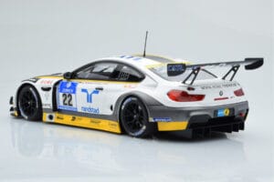 BMW M6 GT3 Rowe Racing #98 A. Graf / R. Westbrook / N. Catsburg / N. Paltalla 24 Hours of Nurburgring 2016 Minichamps 1:18 15 — kuva 5 / 6