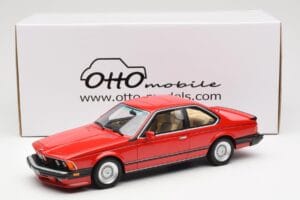 BMW M635 CSi E24 Henna Punainen Otto 1:18 OT1018 Hartsi — kuva 6 / 6