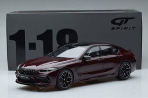 BMW M8 F93 Competition Gran Coupe Ametriini Metallic GT Spirit 1:18 GT285 Hartsi — kuva 6 / 6