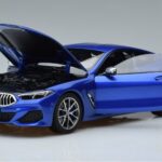 BMW M850i G15 Sininen Metallic Norev 1:18 183286 Metalli - image 2 of 7