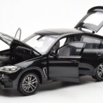 BMW X6 M F86 Sapphire Musta Metallic Norev 1:18 - image 2 of 8