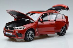 BMW X6M F86 Punainen Norev 1:18 183242 Metalli — kuva 2 / 7