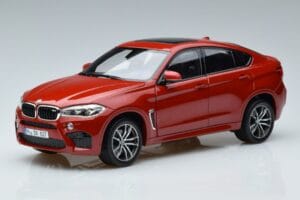 BMW X6M F86 Punainen Norev 1:18 183242 Metalli