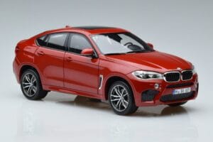 BMW X6M F86 Punainen Norev 1:18 183242 Metalli — kuva 5 / 7