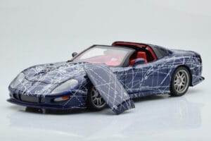 Chevrolet Callaway C12 Corvette MUKO Artcar AUTOart 1:18 71014 Metalli — kuva 4 / 9