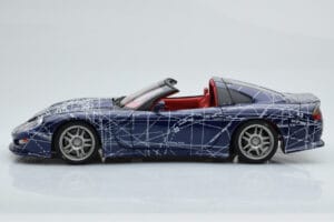 Chevrolet Callaway C12 Corvette MUKO Artcar AUTOart 1:18 71014 Metalli — kuva 6 / 9