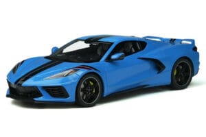Chevrolet Corvette C8 Rapid Sininen GT Spirit 1:18 GT286 Hartsi — kuva 2 / 7