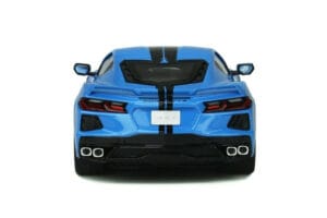 Chevrolet Corvette C8 Rapid Sininen GT Spirit 1:18 GT286 Hartsi — kuva 5 / 7