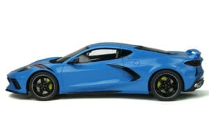 Chevrolet Corvette C8 Rapid Sininen GT Spirit 1:18 GT286 Hartsi — kuva 6 / 7