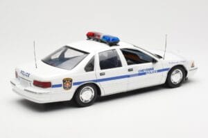Chevrolet Caprice Cheyenne Poliisi UT Models 1:18 21025 Metalli — kuva 2 / 6
