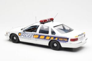 Chevrolet Caprice Watkins Glen Poliisi UT Models 1:18 21028 Metalli — kuva 5 / 6