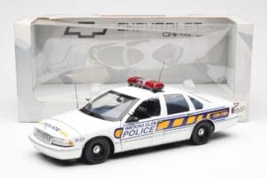 Chevrolet Caprice Watkins Glen Poliisi UT Models 1:18 21028 Metalli — kuva 6 / 6