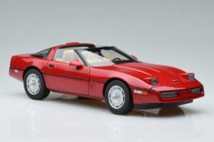 Chevrolet Corvette C4 Punainen AUTOart 1:18 71241 Metalli — kuva 6 / 8