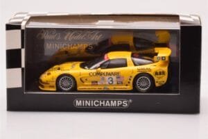 Chevrolet Corvette C5R #3 O. Gavin / J. O'Connell / R. Fellows Sebring 12 Hours 2003 Minichamps 1:43 400031403 Metalli — kuva 4 / 4