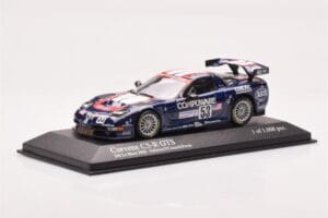 Chevrolet Corvette C5R #53 R. Fellows / J. O'Connell / F. Freon 24 Hours of Le Mans 2003 Minichamps 1:43 400031453 Metalli — kuva 2 / 4