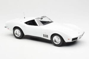 Chevrolet Corvette C3 Avoauto Can-Am Valkoinen Norev 1:18 189038 Metalli — kuva 4 / 6