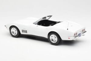 Chevrolet Corvette C3 Avoauto Can-Am Valkoinen Norev 1:18 189038 Metalli — kuva 5 / 6