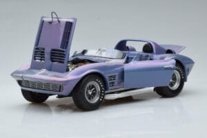 Chevrolet Corvette Grand Sport Roadster Laguna Seca Taivaansininen Exoto 1:18 EXPRM00080 Metalli — kuva 2 / 9