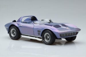 Chevrolet Corvette Grand Sport Roadster Laguna Seca Taivaansininen Exoto 1:18 EXPRM00080 Metalli — kuva 5 / 9