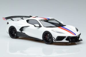 Chevrolet Hennessey Corvette C8 Arctic Valkoinen GT Spirit 1:18 GT317 Hartsi — kuva 4 / 6