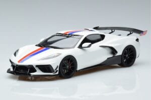 Chevrolet Hennessey Corvette C8 Arctic Valkoinen GT Spirit 1:18 GT317 Hartsi