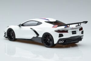 Chevrolet Hennessey Corvette C8 Arctic Valkoinen GT Spirit 1:18 GT317 Hartsi — kuva 5 / 6