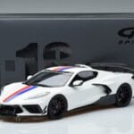 Chevrolet Hennessey Corvette C8 Arctic Valkoinen GT Spirit 1:18 GT317 Hartsi - image 6 of 6