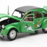 Citroen 2CV Saussente Vihreä Minichamps 1:18 - image 2 of 8