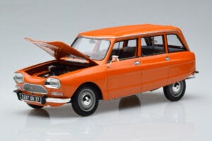 Citroen Ami 8 Break Tenere Oranssi Norev 1:18 181674 Metalli — kuva 2 / 7