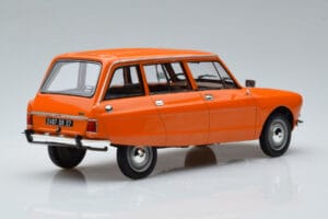 Citroen Ami 8 Break Tenere Oranssi Norev 1:18 181674 Metalli — kuva 3 / 7