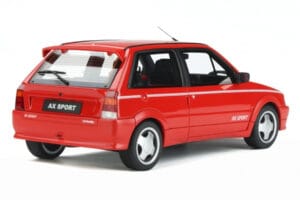 Citroen AX Sport Punainen Otto 1:18 OT799 Hartsi — kuva 2 / 5