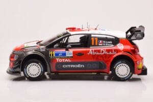 Citroen C3 WRC #11 S. Loeb / D. Elena Rally Mexico 2018 Norev 1:18 181638 Metalli — kuva 3 / 6