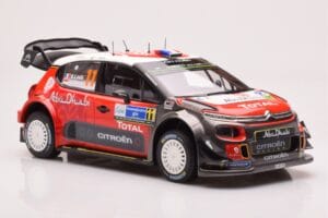 Citroen C3 WRC #11 S. Loeb / D. Elena Rally Mexico 2018 Norev 1:18 181638 Metalli — kuva 4 / 6
