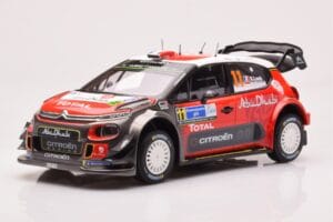 Citroen C3 WRC #11 S. Loeb / D. Elena Rally Mexico 2018 Norev 1:18 181638 Metalli