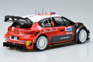 Citroen C3 WRC #9 S. Lefebvre / G. Moreau Tour de Corse 2017 Norev 1:18 181633 Metalli — kuva 2 / 6