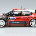 Citroen C3 WRC #9 S. Lefebvre / G. Moreau Tour de Corse 2017 Norev 1:18 181633 Metalli - image 3 of 6