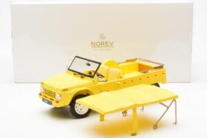 Citroen Mehari Plage Keltainen Norev 1:18 181801 Metalli — kuva 6 / 6