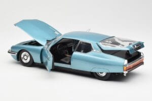 Citroen SM Vaaleansininen Metallic Norev 1:18 181589 Metalli — kuva 5 / 8