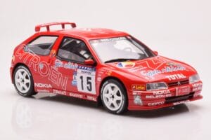 Citroen ZX Kitcar #15 J. Puras / C. Del Barrio Rally Catalunya Costa Brava 1997 Otto 1:18 OT432 Hartsi — kuva 4 / 6