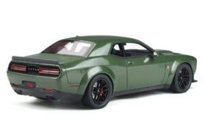 Dodge Challenger R/T SCAT Pack Widebody Vihreä GT Spirit 1:18 GT815 Hartsi — kuva 2 / 5