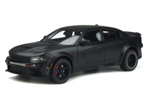 Dodge Charger SRT Hellcat Widebody Musta GT Spirit 1:18