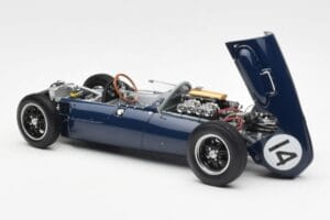Cooper T51 Climax #14 S. Moss Italian GP Winner 1959 Schuco 1:18 450032600 Metalli — kuva 5 / 8