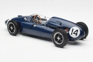 Cooper T51 Climax #14 S. Moss Italian GP Winner 1959 Schuco 1:18 450032600 Metalli — kuva 7 / 8