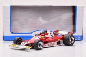 Ferrari 312 T2B #12 C. Reutemann Swedish GP 1977 MCG 1:18 MCG18625F Metalli — kuva 6 / 6