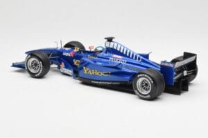 Prost AP03 Peugeot #14 J. Alesi F1 Showcar 2000 Minichamps 1:18 180000084 Hartsi — kuva 5 / 6