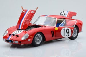 Ferrari 250 GTO #19 24 Hours of Le Mans 1962 Kyosho 1:18 08438A Metalli — kuva 2 / 10