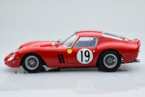Ferrari 250 GTO #19 24 Hours of Le Mans 1962 Kyosho 1:18 08438A Metalli — kuva 4 / 10